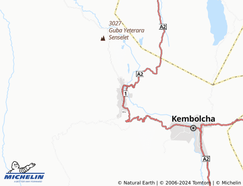 MICHELIN Dese map - ViaMichelin