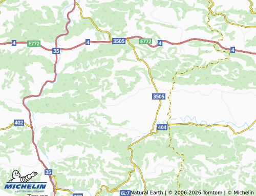 Carte MICHELIN Vrabevo - ViaMichelin