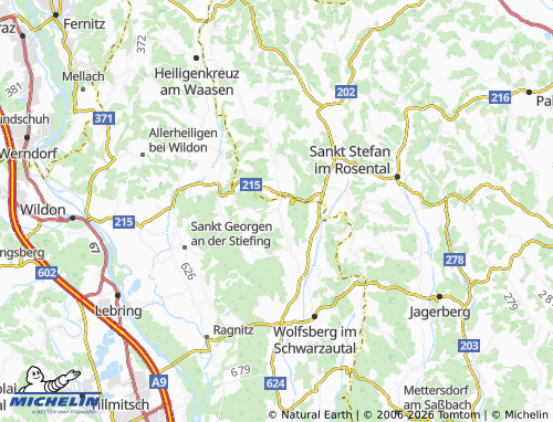 MICHELIN Mitterlabill map - ViaMichelin