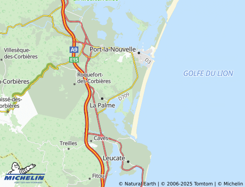 Mappa MICHELIN Salin de Lapalme - ViaMichelin