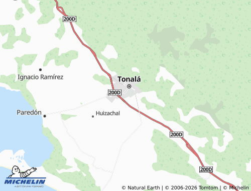 Mappa MICHELIN Zanatenco II - ViaMichelin