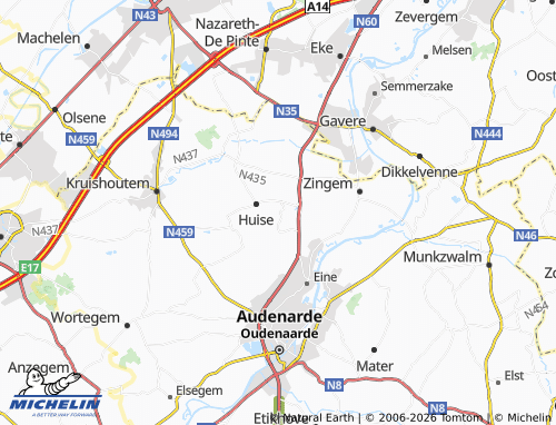 Mappa MICHELIN Mullem - ViaMichelin