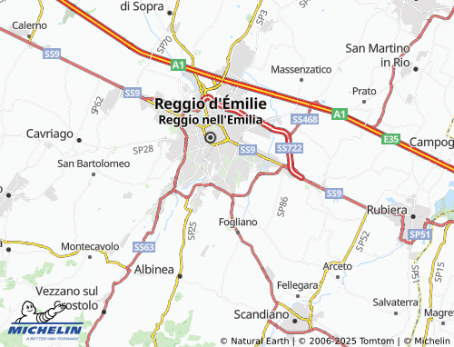 MICHELIN Buco del Signore map - ViaMichelin