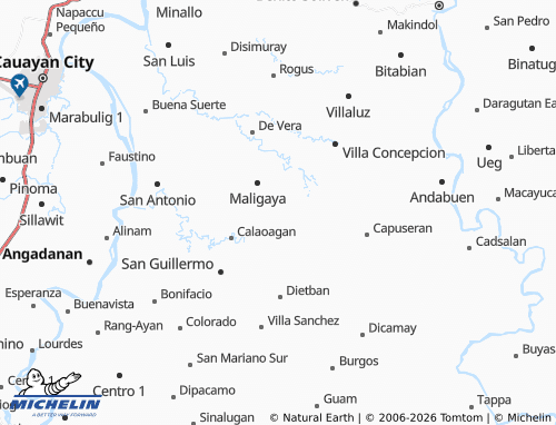 Mappa MICHELIN Dianao - ViaMichelin