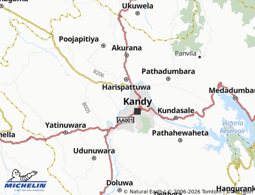 MICHELIN Madapathagama map - ViaMichelin