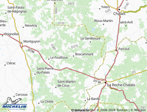 Mapa MICHELIN Boscamnant - ViaMichelin
