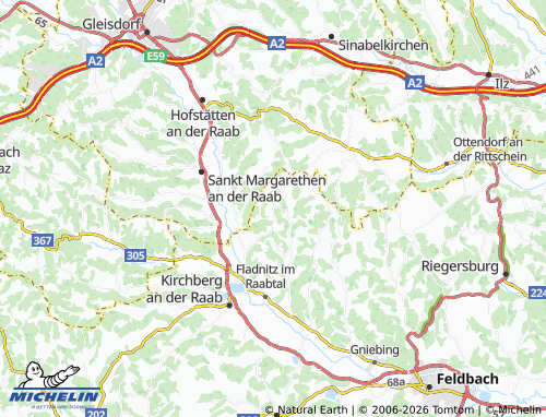 Carte MICHELIN Eichkögl - ViaMichelin