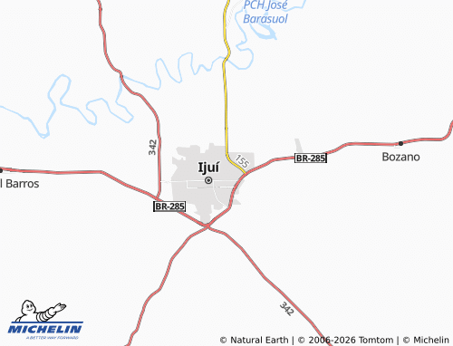 Mapa MICHELIN Assis Brasil - ViaMichelin