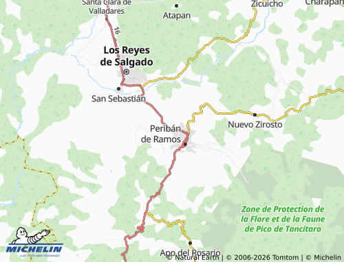 Mappa MICHELIN Los Cerritos - ViaMichelin