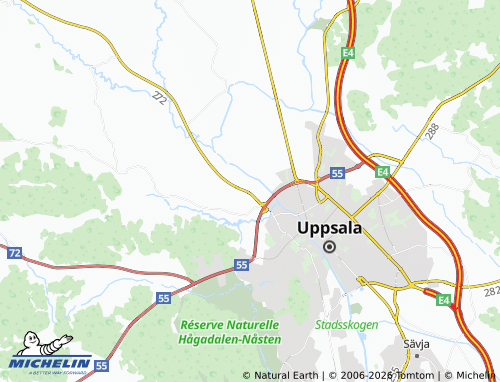 MICHELIN Husbyborg map - ViaMichelin