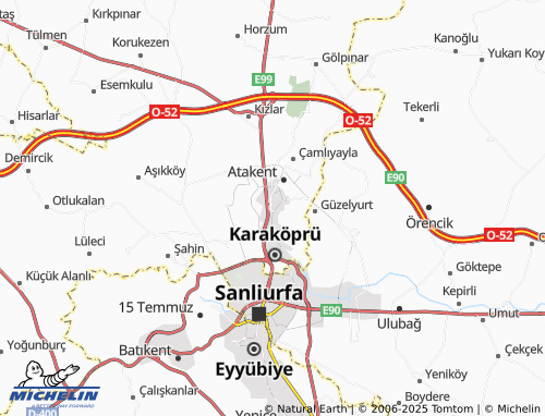 MICHELIN Çankaya map - ViaMichelin
