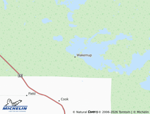 Mappa MICHELIN Wakemup - ViaMichelin