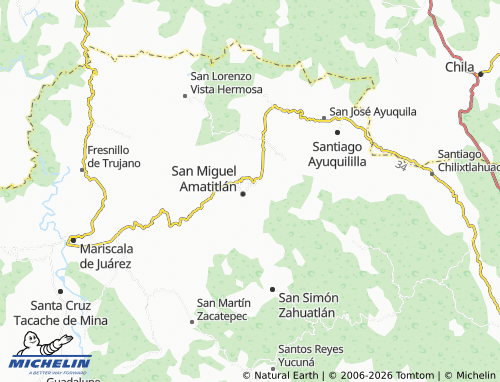 Mapa MICHELIN Santa Cruz - ViaMichelin