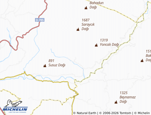Mappa MICHELIN Bağözü - ViaMichelin