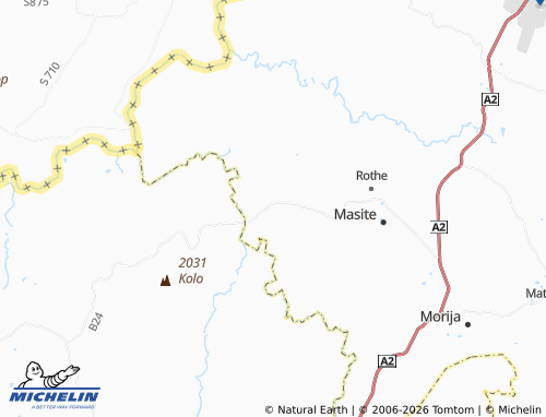 Mapa MICHELIN Ha Masilo - ViaMichelin
