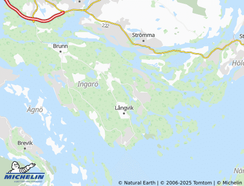 MICHELIN Ramsdalen map - ViaMichelin