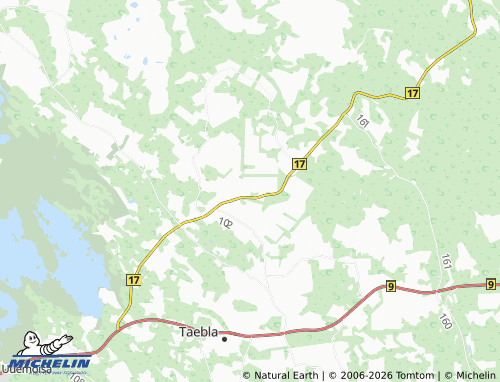 Mapa MICHELIN Auaste - ViaMichelin