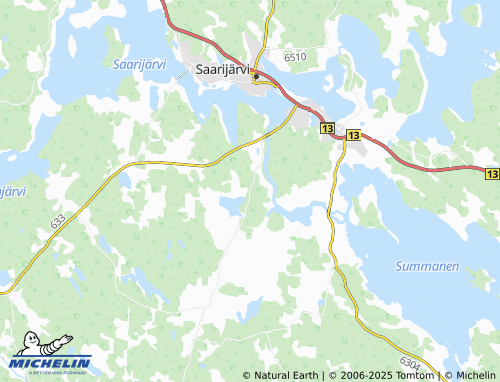 MICHELIN Leuhu map - ViaMichelin
