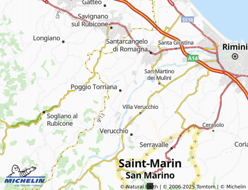 Mappa MICHELIN Sant'Andrea - ViaMichelin