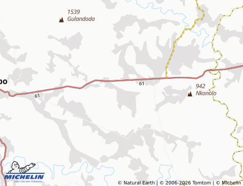 Kaart MICHELIN eMadizeni - ViaMichelin