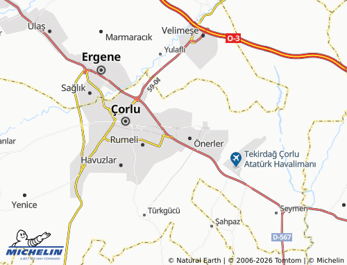 Mapa MICHELIN Esentepe - ViaMichelin