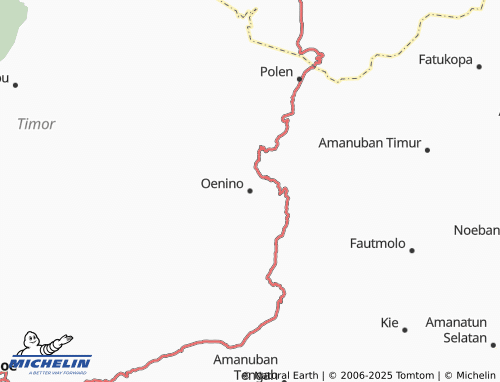 MICHELIN Oenino map - ViaMichelin
