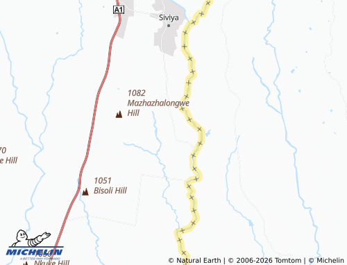 Mapa MICHELIN Jakalasi Number 2 - ViaMichelin