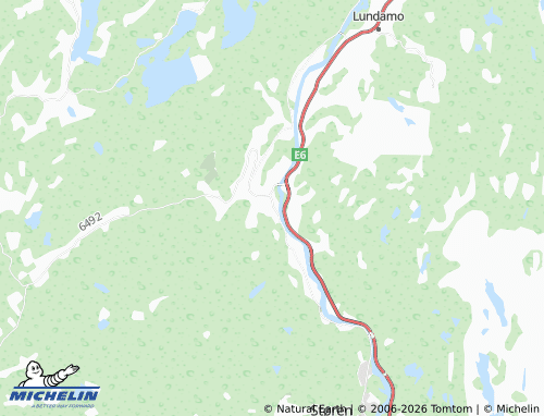 MICHELIN Hovin map - ViaMichelin