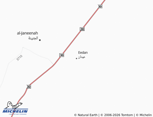 Mapa MICHELIN Eedan - ViaMichelin