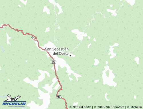 Mappa MICHELIN La Otra Banda - ViaMichelin