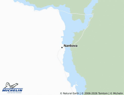 MICHELIN Nankova map - ViaMichelin