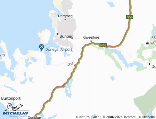 Kaart MICHELIN Crolly - ViaMichelin