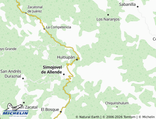 MICHELIN La Ceiba map - ViaMichelin