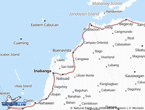 MICHELIN Sweetland map - ViaMichelin