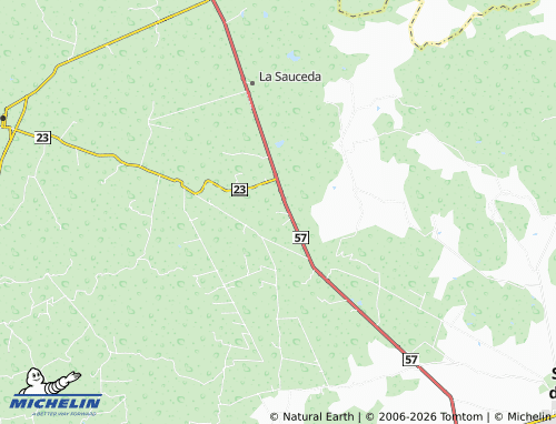 Mappa MICHELIN La Palencia del Saucito - ViaMichelin