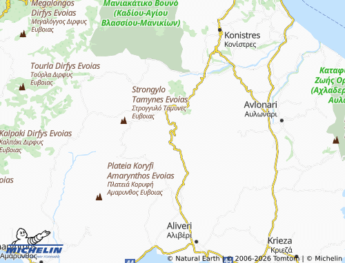 MICHELIN Paramerites map - ViaMichelin