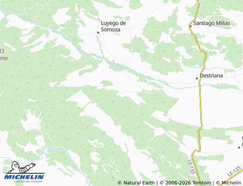 MICHELIN Tabuyo del Monte map - ViaMichelin