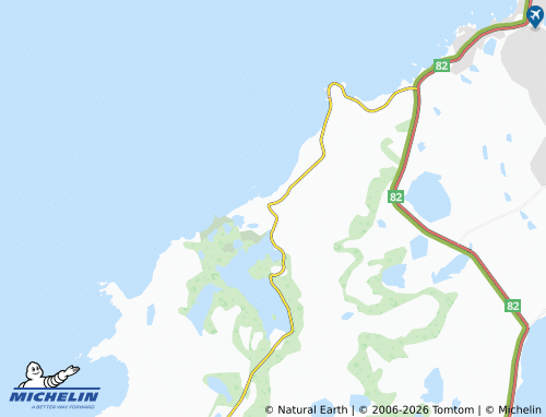 Mapa MICHELIN Bleik - ViaMichelin