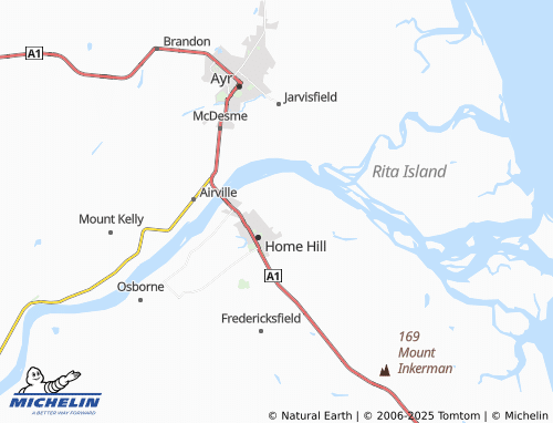 MICHELIN Carstairs map - ViaMichelin