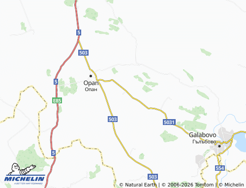 MICHELIN Venets map - ViaMichelin