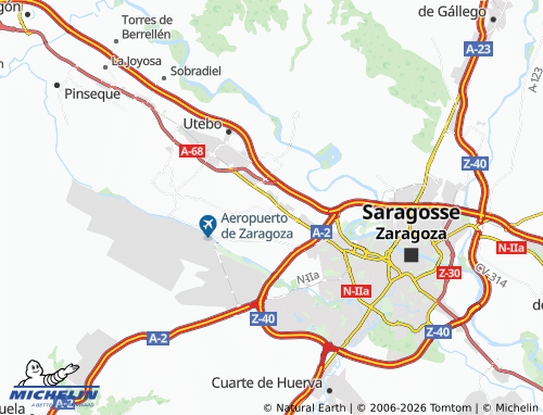 MICHELIN Venta del Olivar map - ViaMichelin
