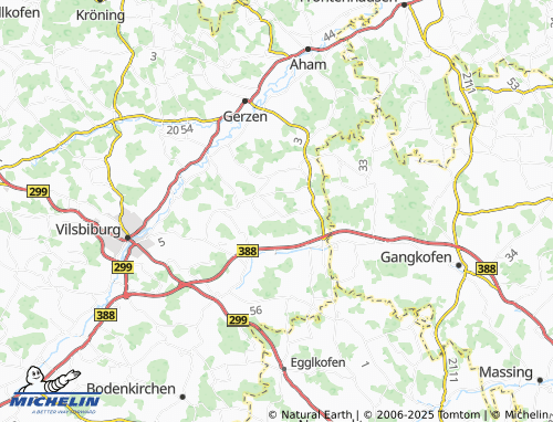 Kaart MICHELIN Allersbach - ViaMichelin