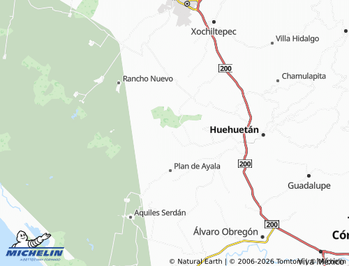 Mapa MICHELIN Poblado 5 de Febrero - ViaMichelin