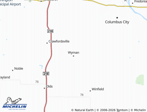Mappa MICHELIN Wyman - ViaMichelin