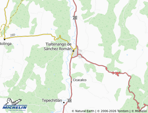 MICHELIN Las Lomitas map - ViaMichelin