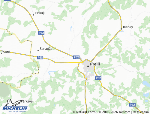 Mapa MICHELIN Līči - ViaMichelin