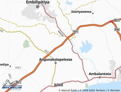 Carte MICHELIN Dikwewa - ViaMichelin
