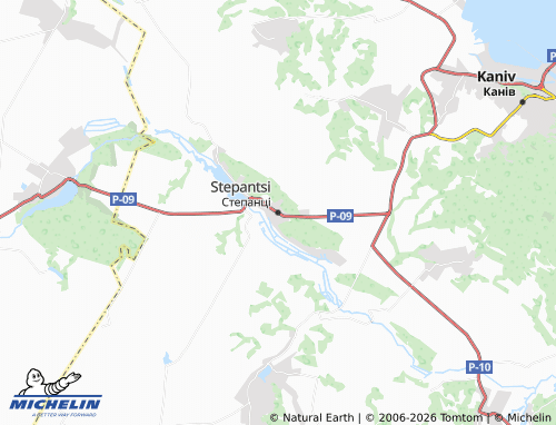 Mapa MICHELIN Stepantsi - ViaMichelin