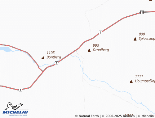 MICHELIN Hopland map - ViaMichelin