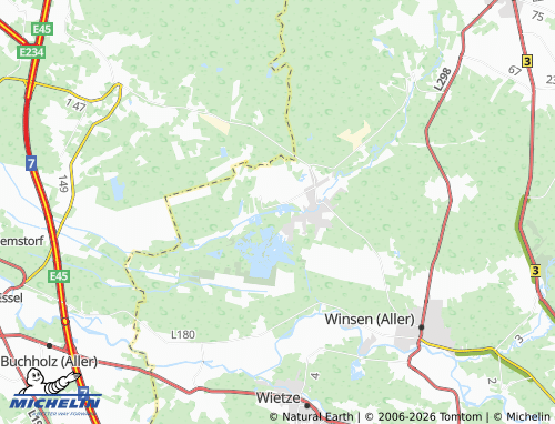 MICHELIN Sunder map - ViaMichelin